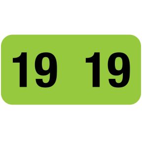 ServiceFile Model Year Labels on a Roll - 2019