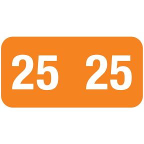 ServiceFile Model Year Labels on a Roll - 2025