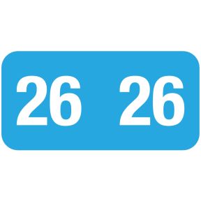ServiceFile Model Year Labels on a Roll - 2026