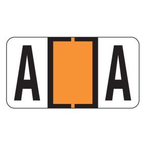 ServiceFile Labels on a Roll - Alpha Letter - A