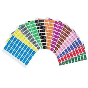 ServiceFile Month Labels on Sheets Kit