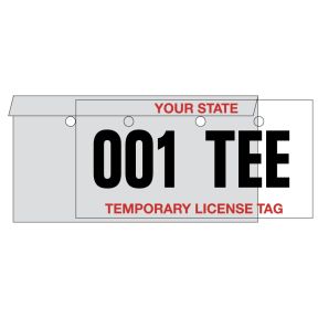 License Plate Protector Jacket