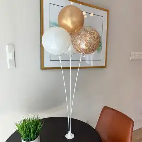 Reusable Balloon Tabletop Kit - Adhesive Base - Glitter Collection