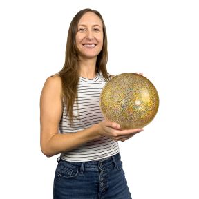 8" Vinyl Reusable Replacement Balloons - Glitter Collection
