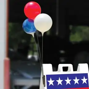 Mini Balloon Bracket Kit - 3 Vinyl Balloons