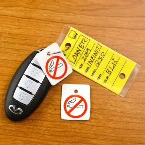 No Smoking Key Fob