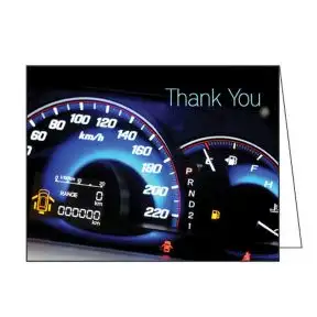 Thank You Card - Dashboard