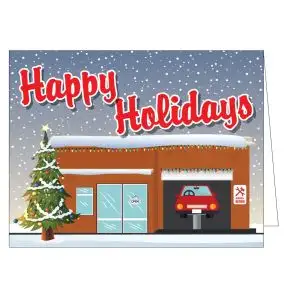 Holiday Card - Repair Shop