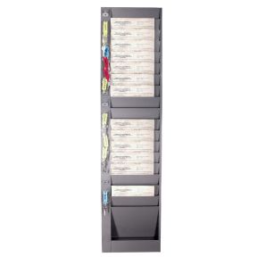 Wall Racks for Vertical Forms - 18 Pockets