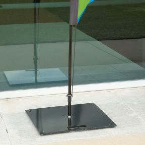 Heavy-Duty Base Plate for Wave Flags