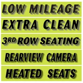Rectangular Windshield Stickers - Green